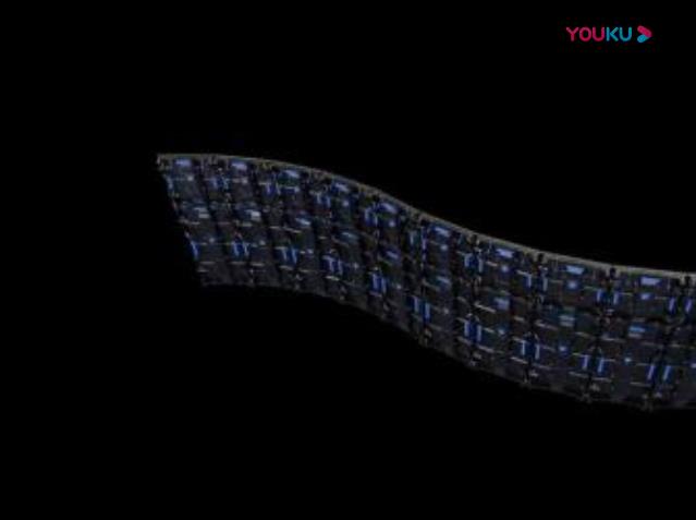500x1000與500x500箱體混合弧形安裝